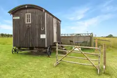Romney shepherd's hut