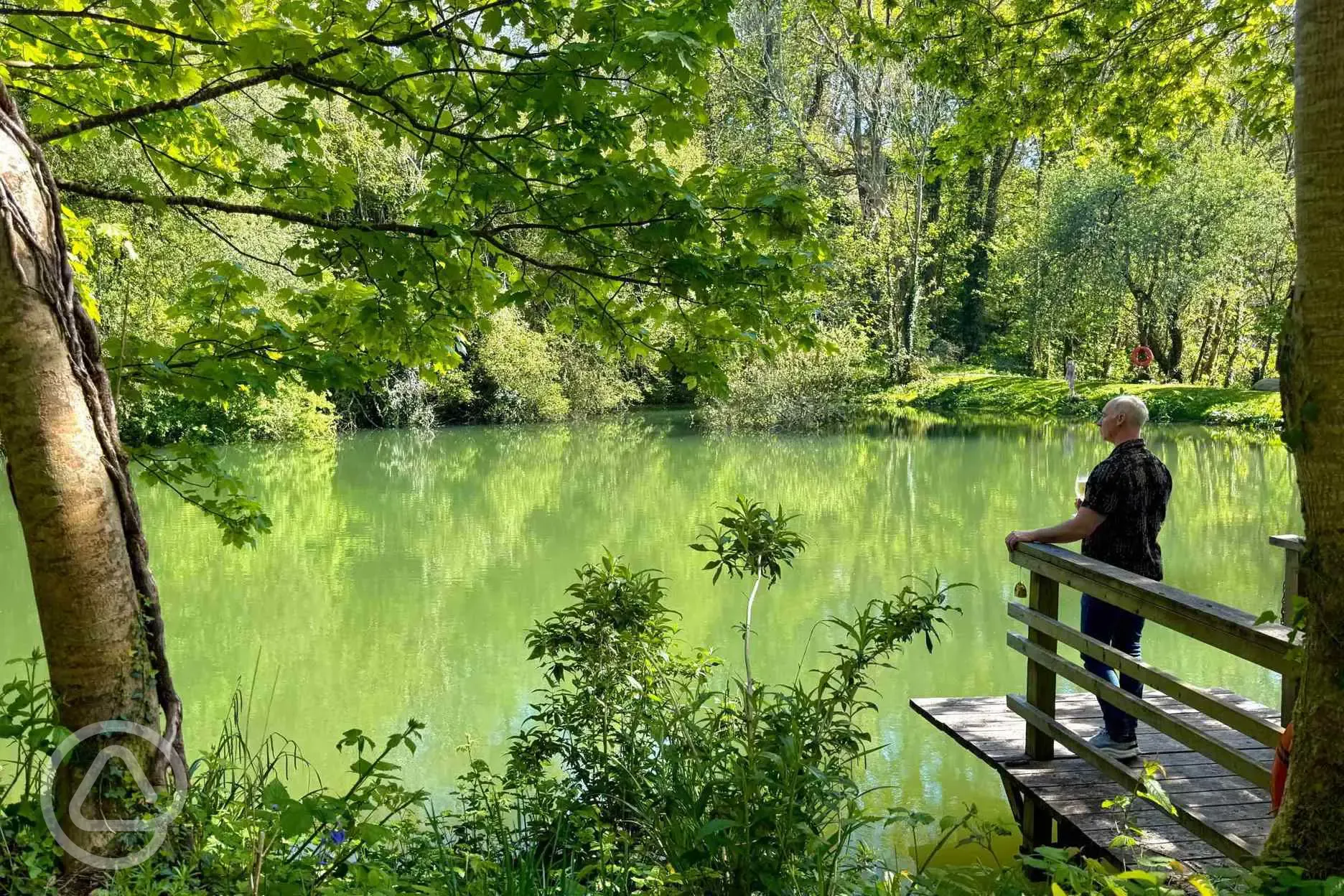Onsite lake
