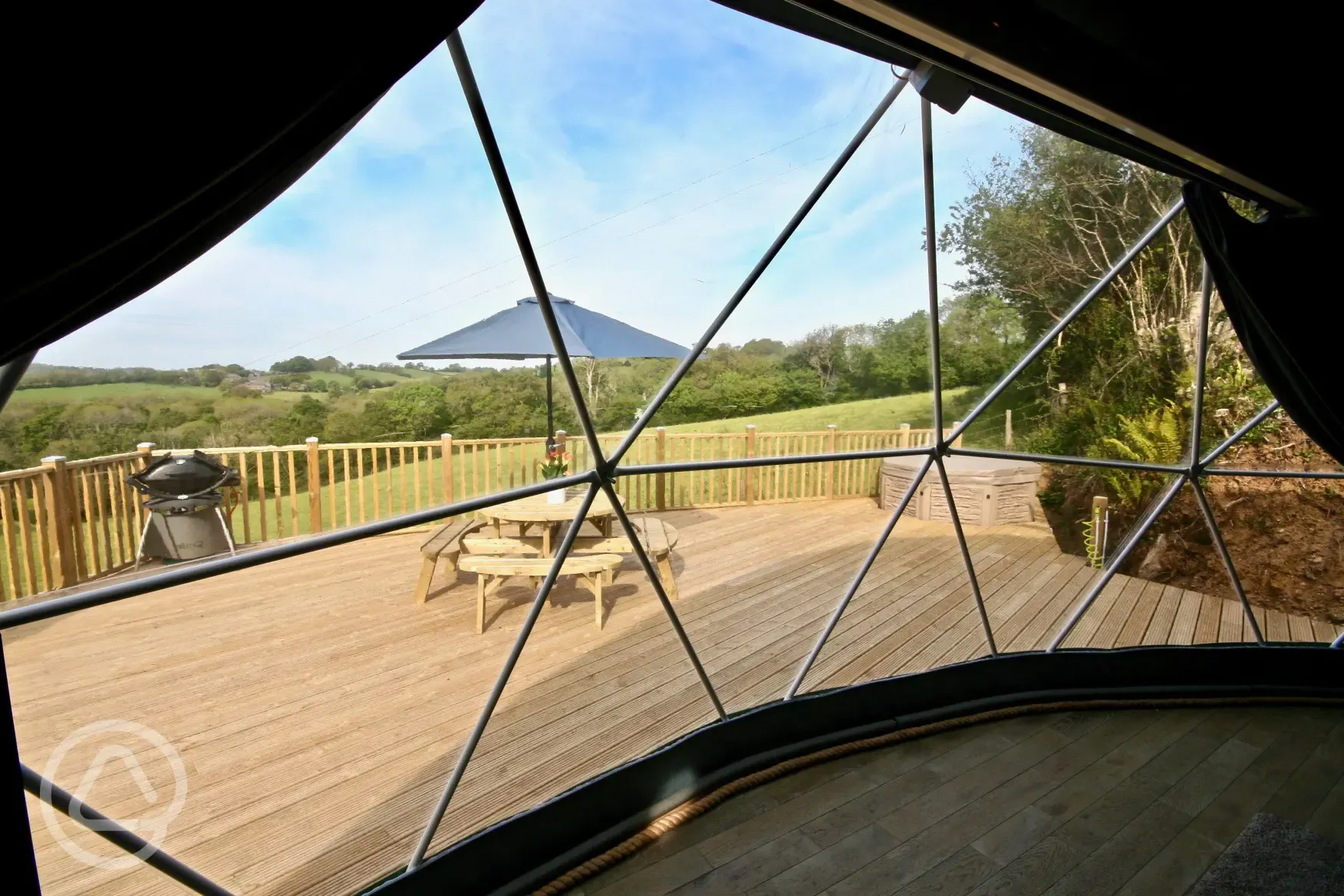 Sunridge Geodome view from interior