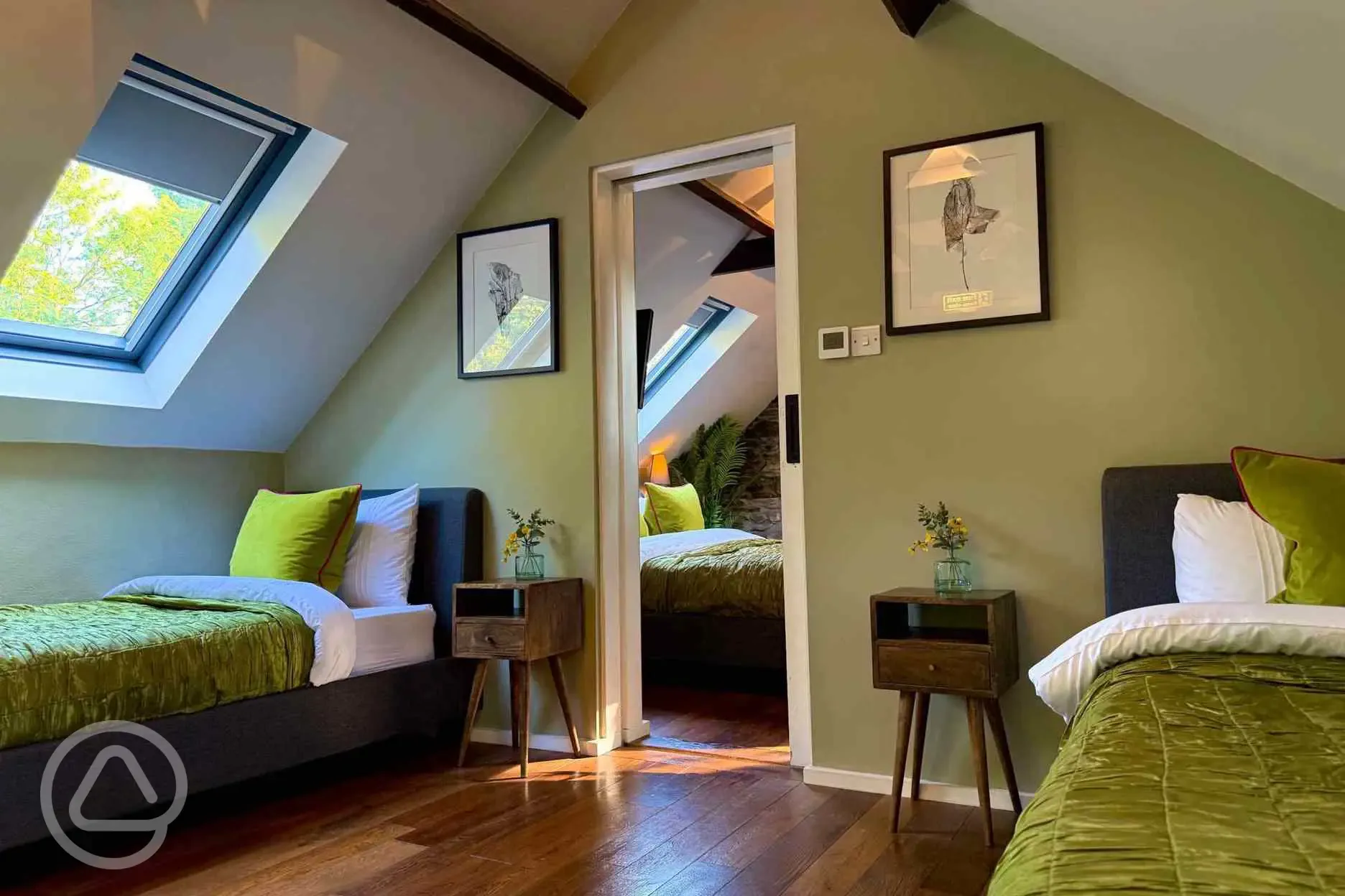 Lodge bedrooms