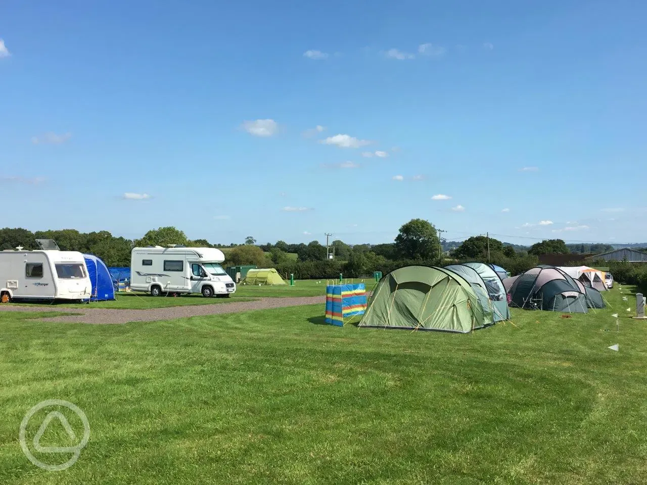 We love Tents, Campervans, Motorhomes and Caravans