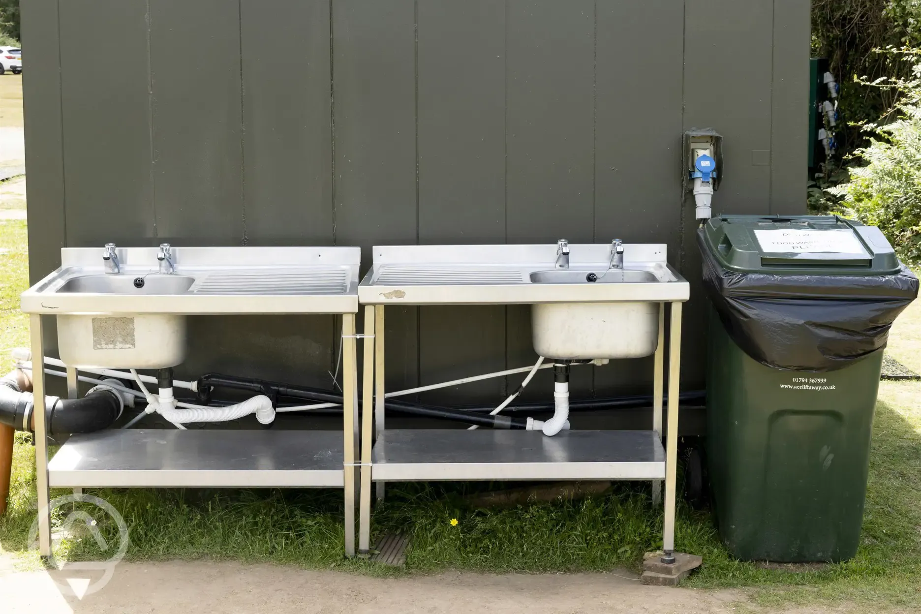 Washing up area