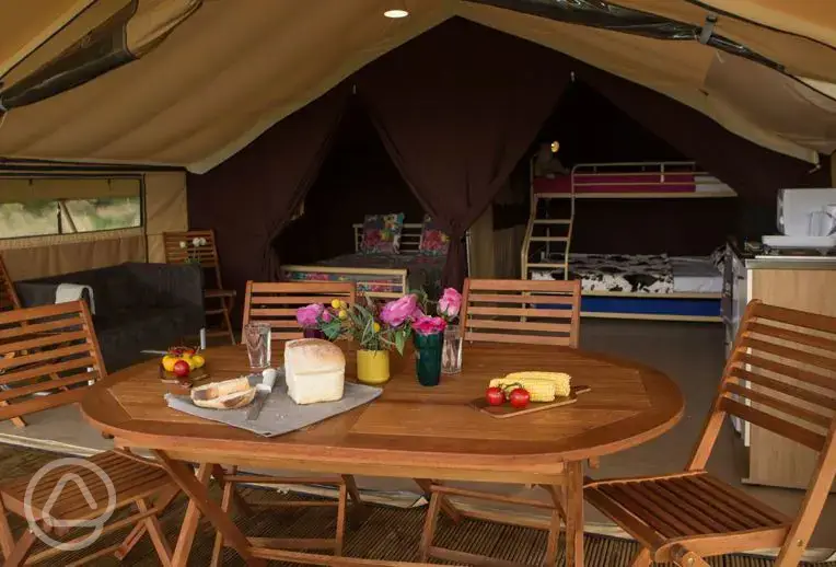 Ready camp safari tent