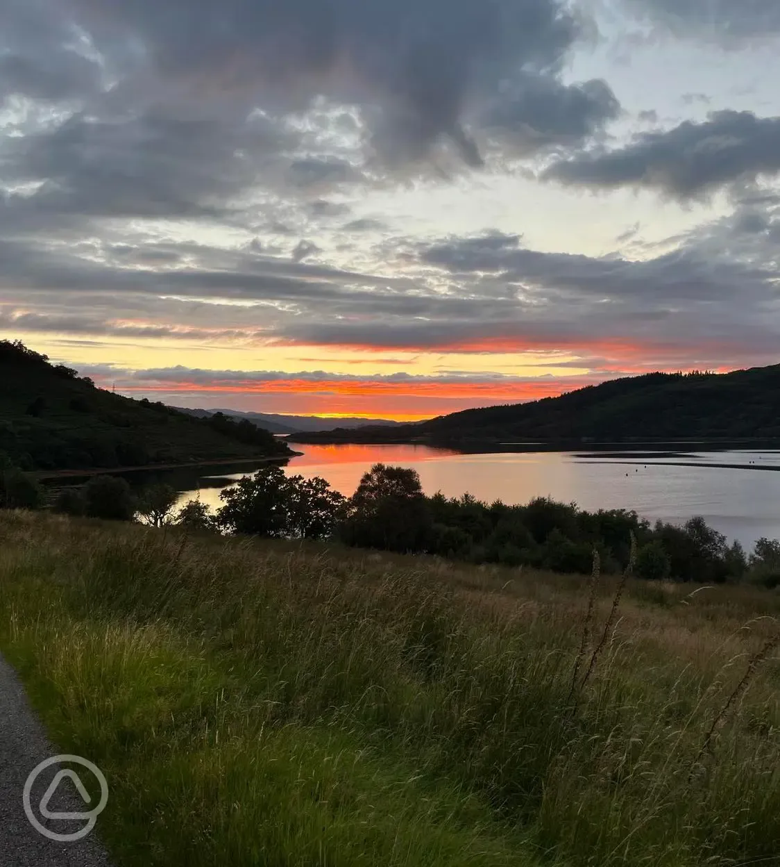 Sunset over Loch Sunart