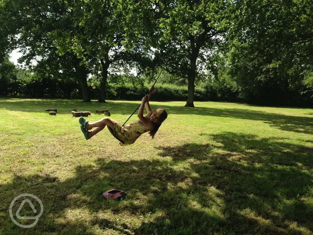 Rope swing