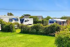 Electric grass pitches with 16 amp hook ups