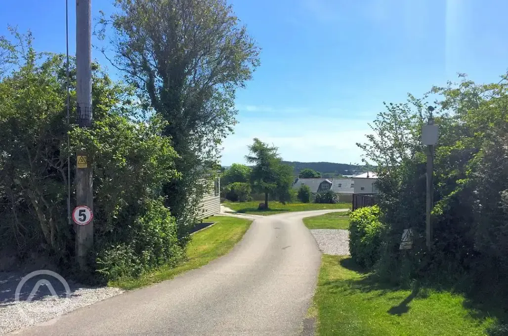 Site entrance