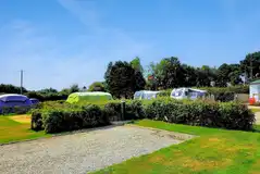 Electric hardstanding pitches with 16 amp hook ups