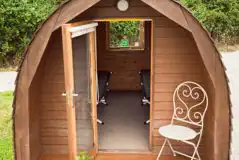 Acorn camping pod