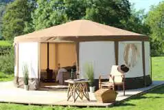 Willow yurt