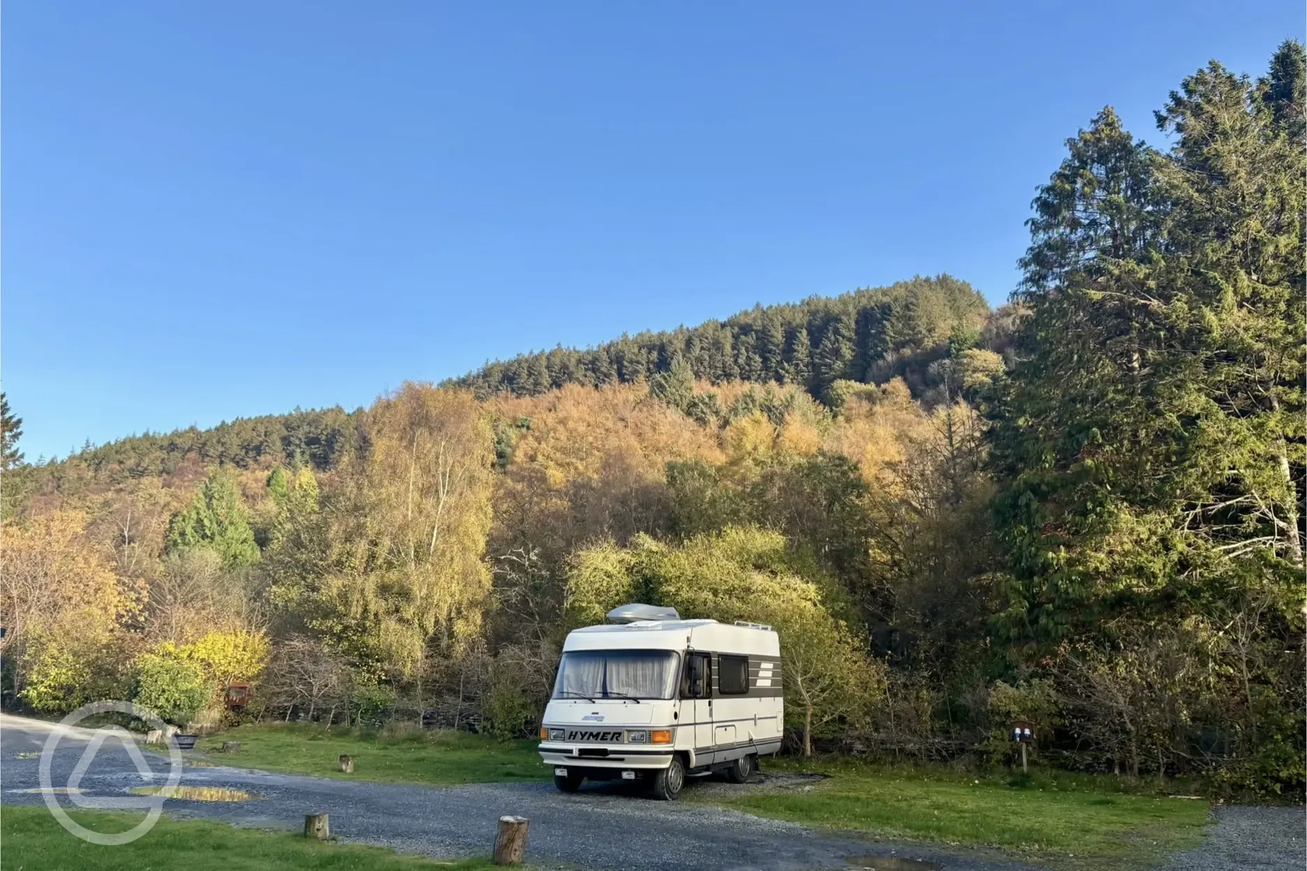 Touring pitches with optional electric 