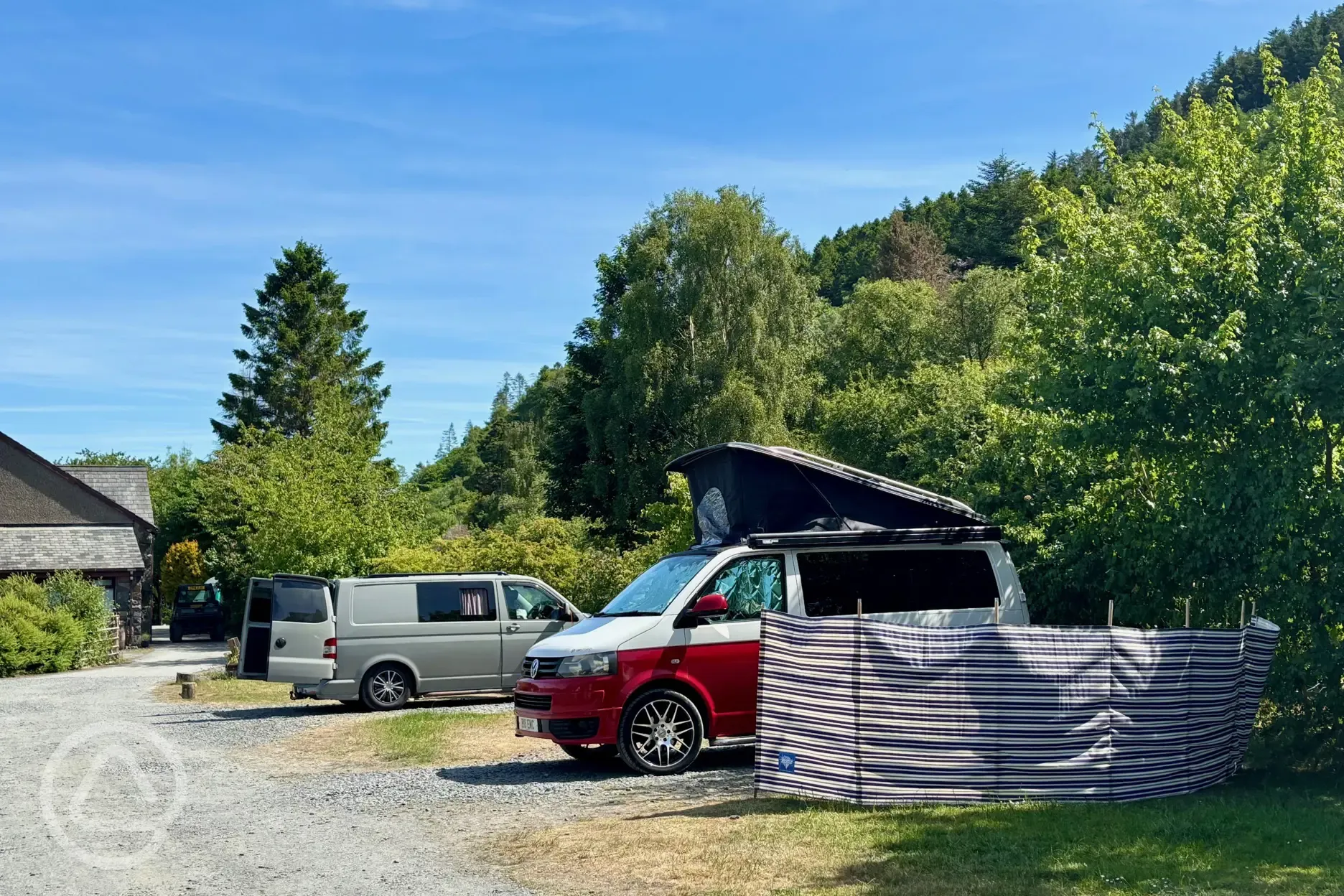 Small campervan pitches
