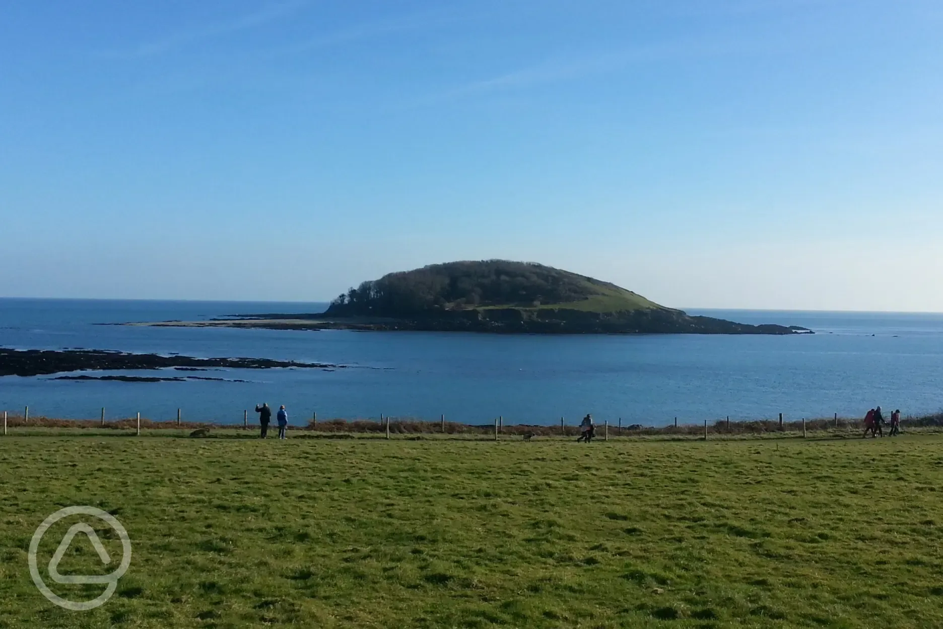 Looe Island (10 minute drive from the site)