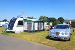 XXl electric grass pitches (8m x 16m) with 16 amp hook ups