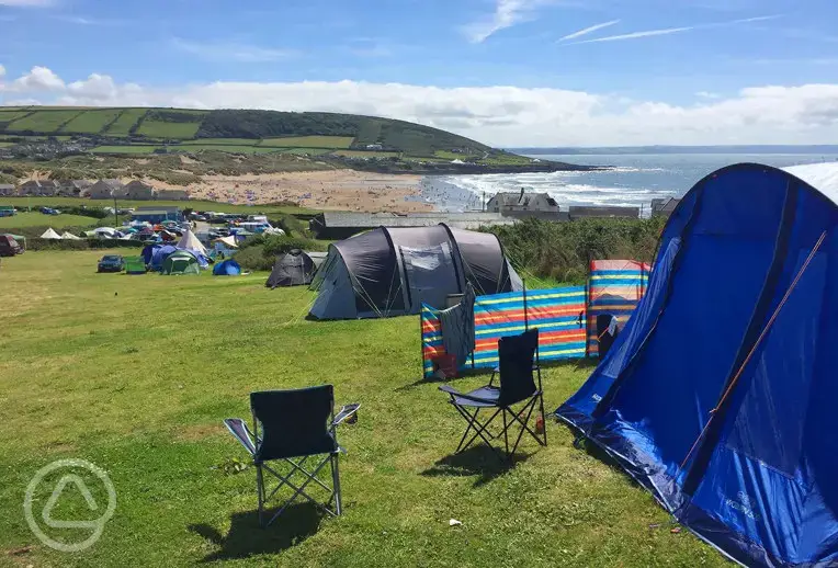 Freshwell Camping top corner view