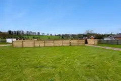 Electric grass pitches (6m x 9m) with 16 amp hook ups