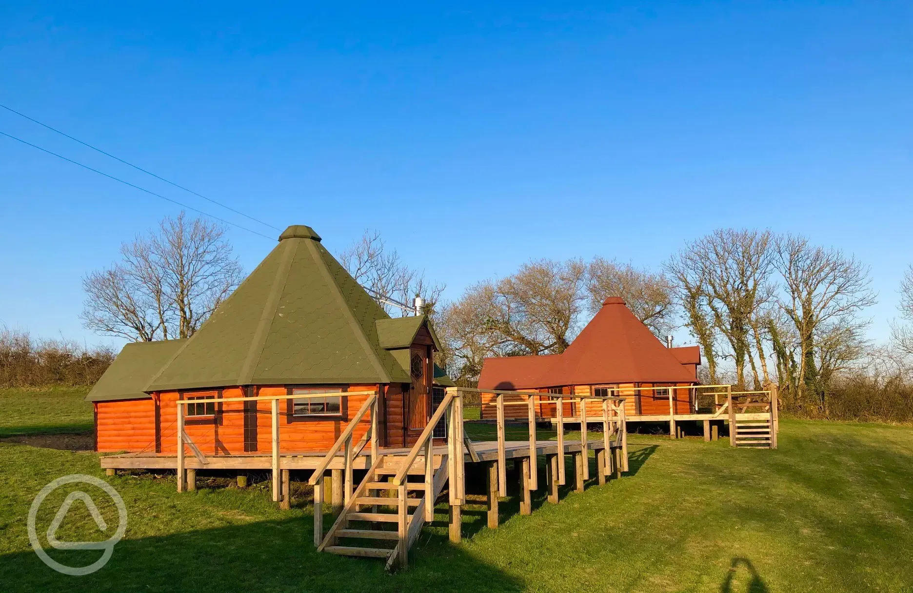 Wooden eco pods