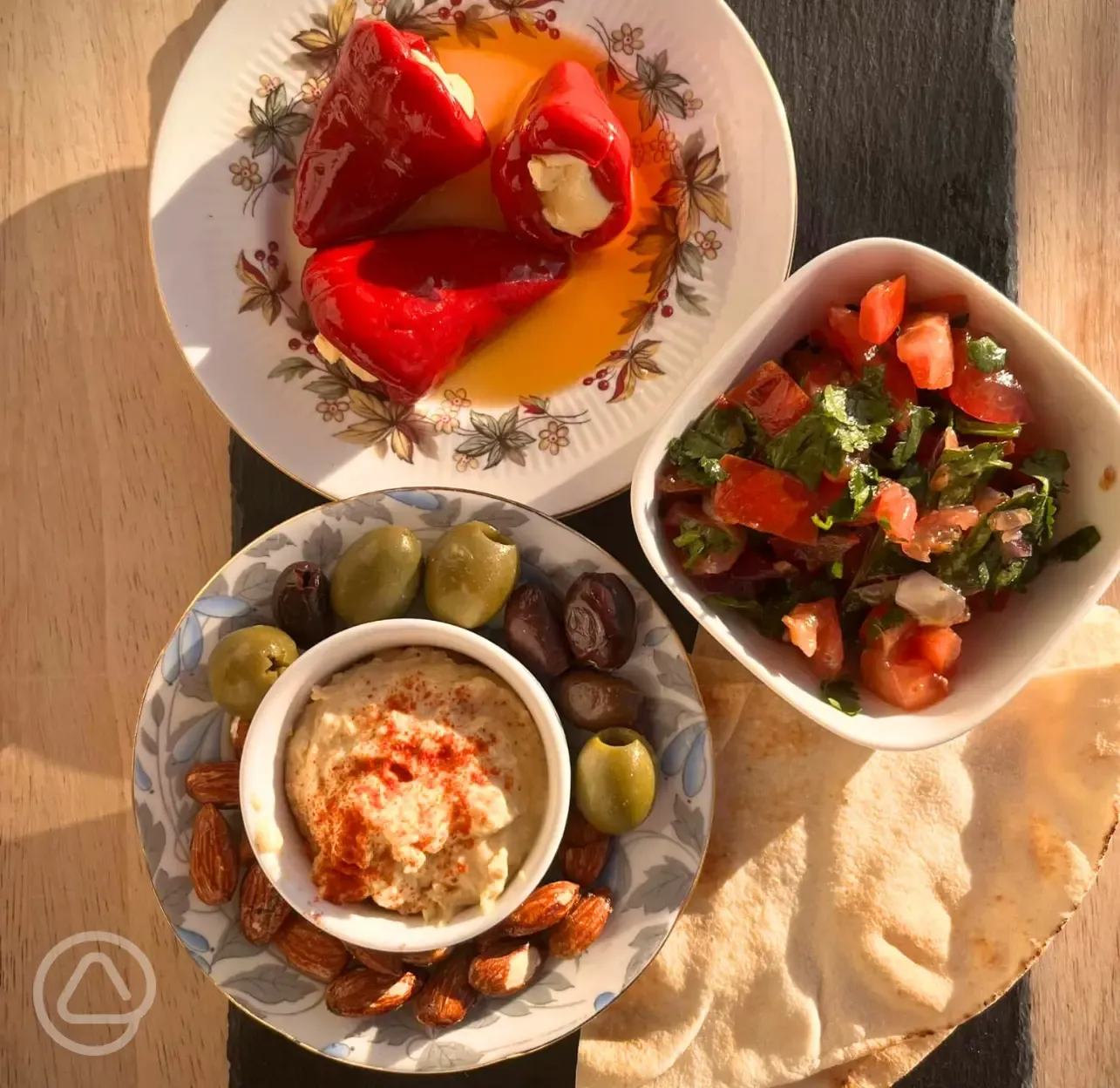 Tapas from The Guardhouse - onsite cafe and restaurant