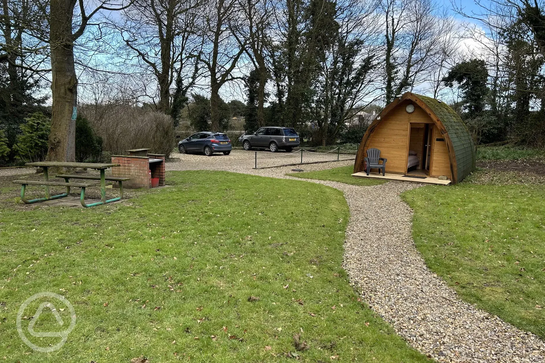 Really cosy ensuite glamping pod