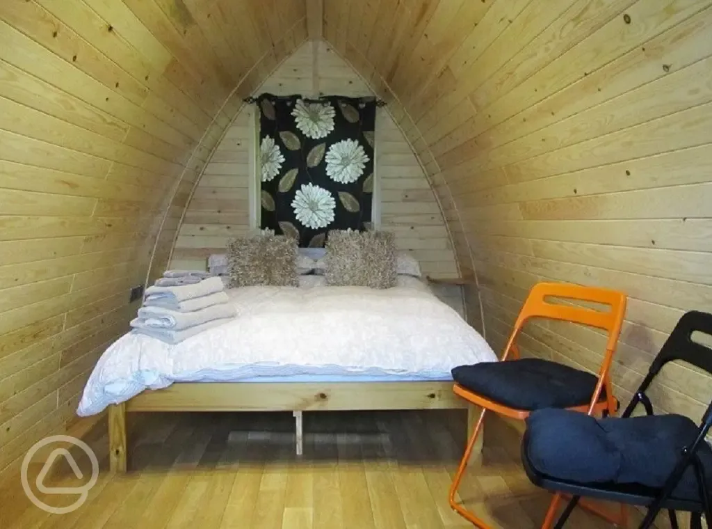 Really posh pod bedroom