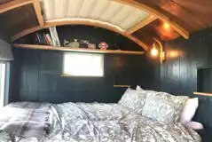 Astronomer shepherd's hut double bed Astronomer shepherd's hut double bed