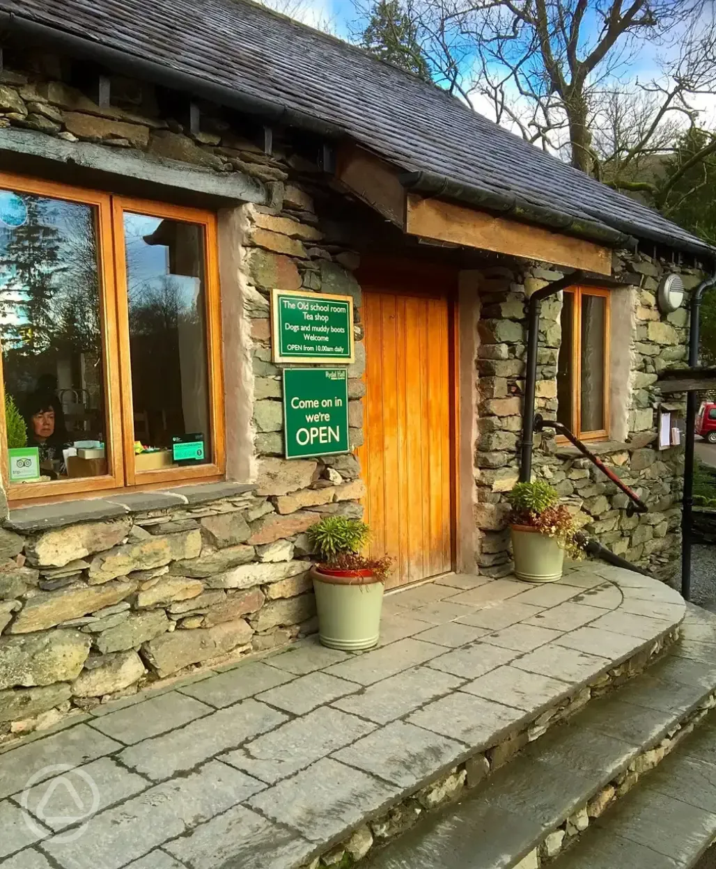 Onsite tea room