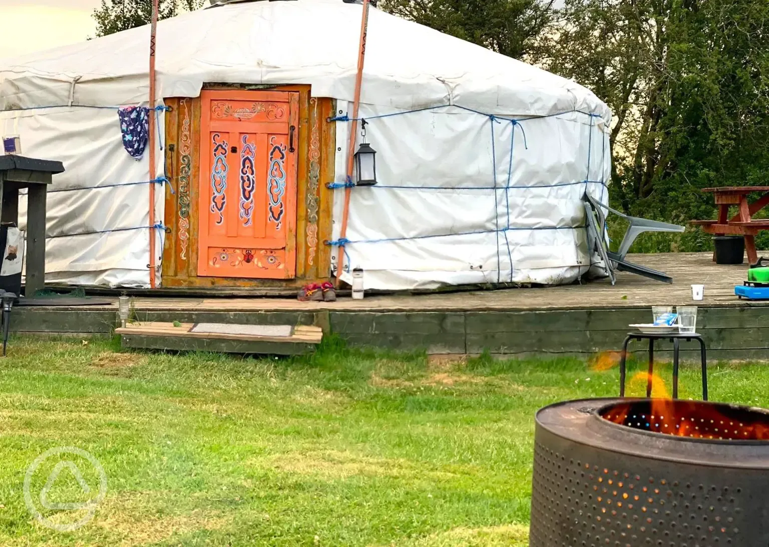 Yurt exterior