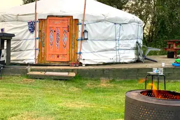 Yurt exterior