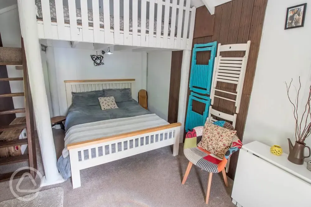 Barn Owl cabin interior