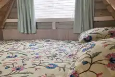 Orchard Hideaway camping pod interior Orchard Hideaway camping pod interior