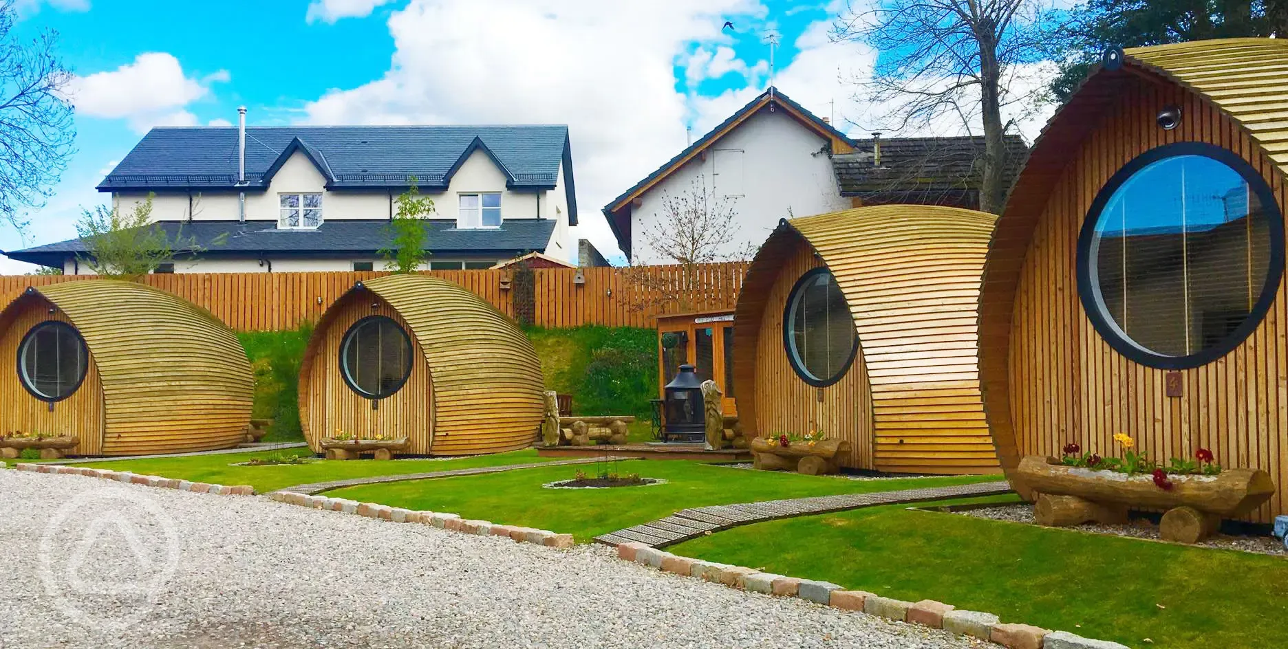 Glamping pods