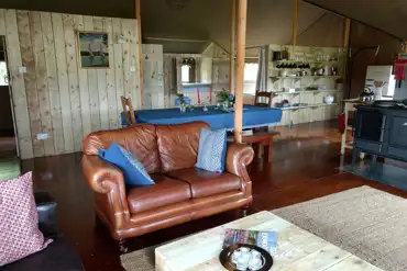 Safari lodge interior