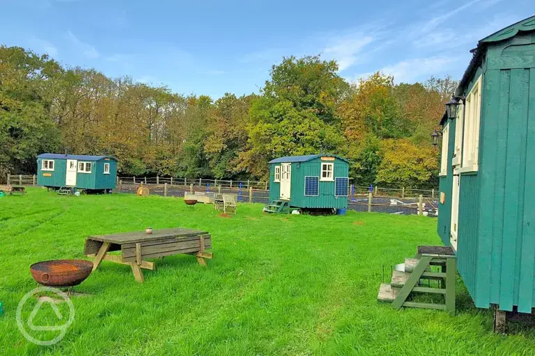 Shepherd's huts