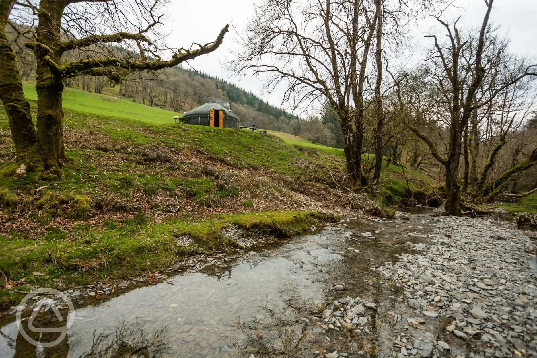 River yurt