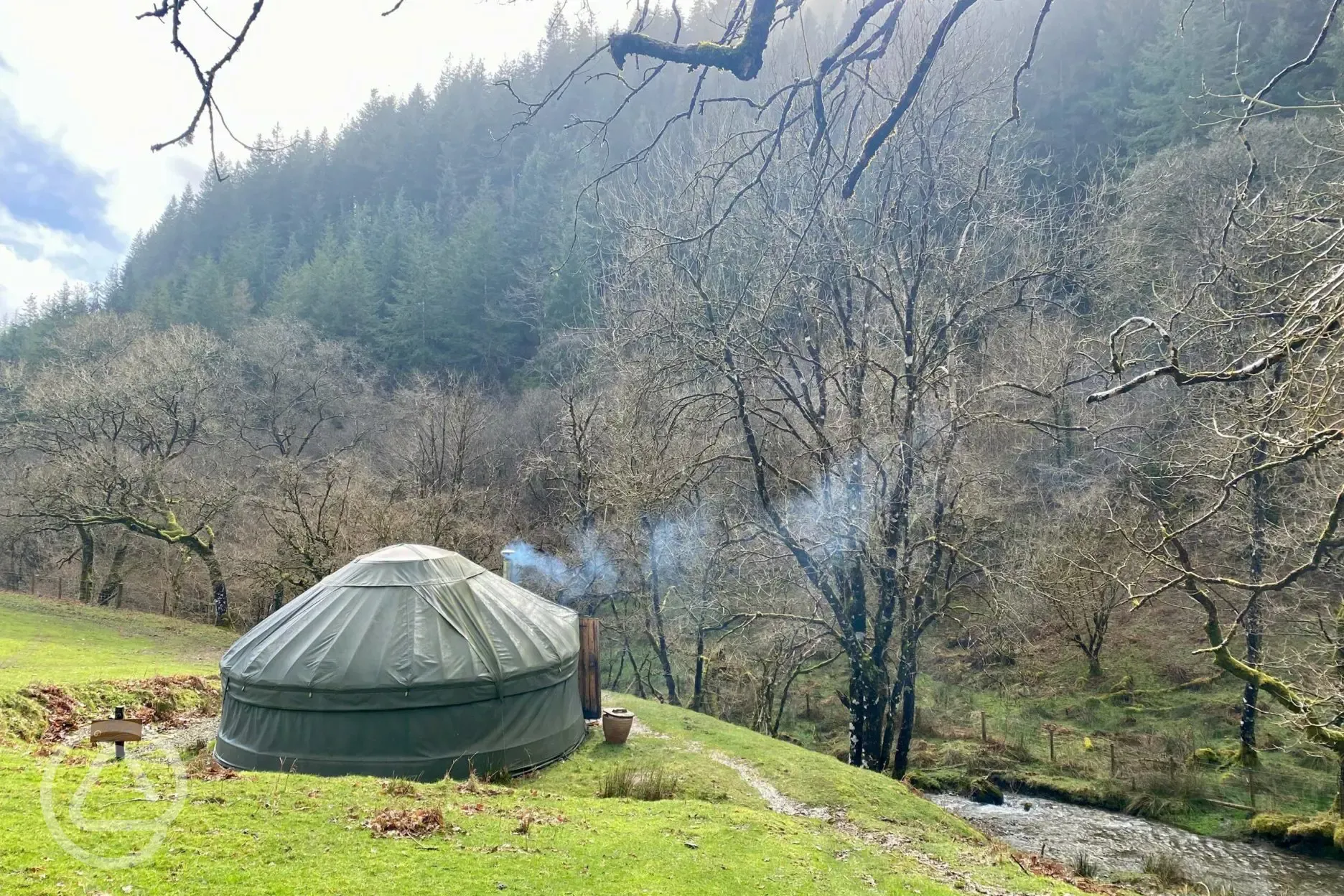 River yurt