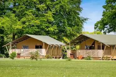 Safari tents at Notgrove Holidays (six persons)
