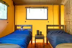 Safari tent twin room Safari tent twin room