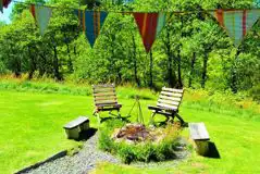 The Nook outdoor seating area