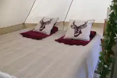 Bell tent Interior