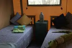Safari tent twin room