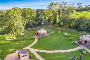 Campden Yurts, Chipping Campden, Gloucestershire (11.9 miles)