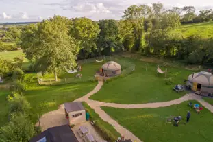 Campden Yurts, Chipping Campden, Gloucestershire (7.3 miles)