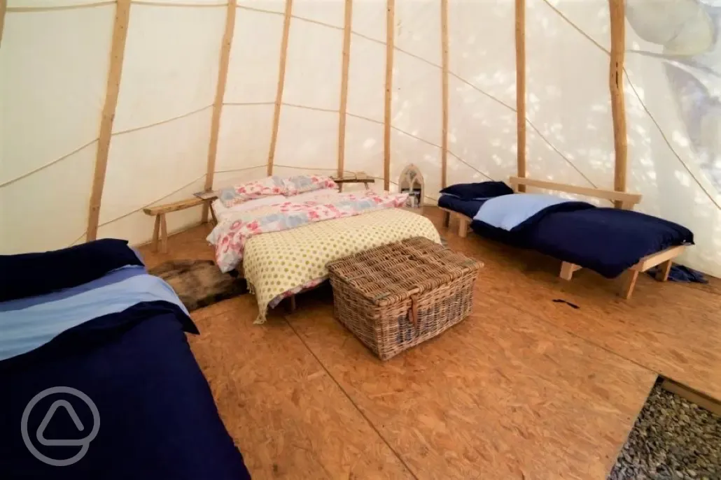 Tipi interior