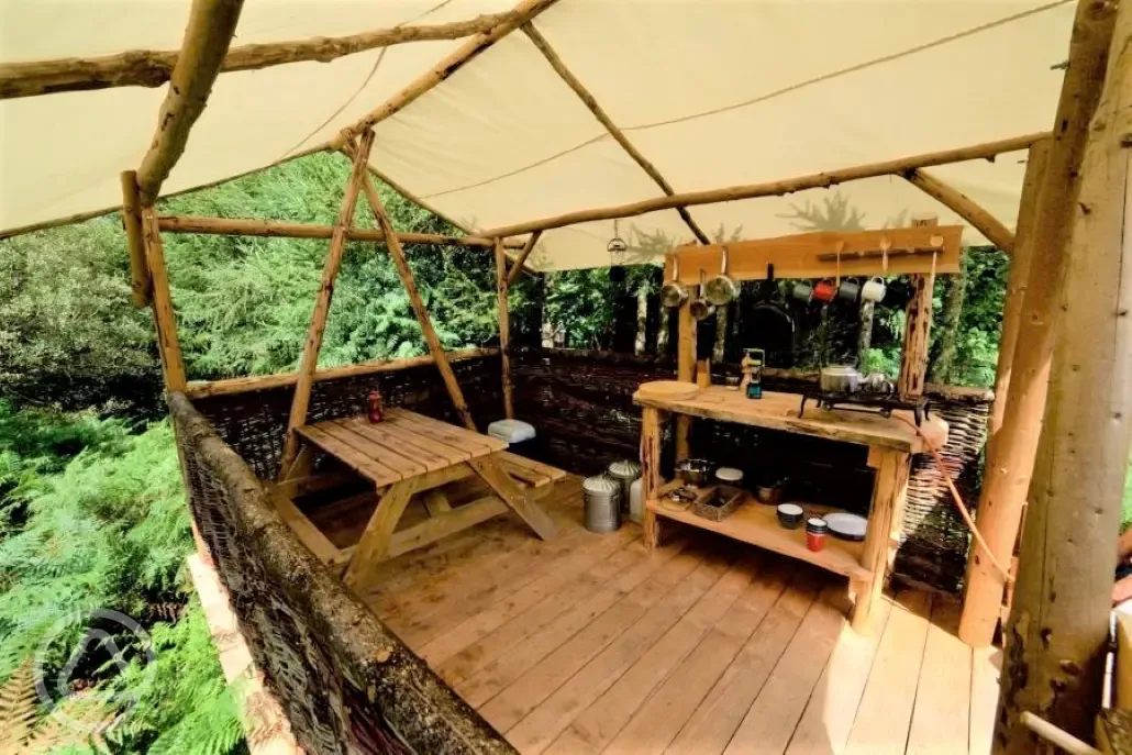 Tipi kitchen