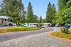 Hardstanding pitches with optional 16 amp electric at Skelwith Fold Caravan Park