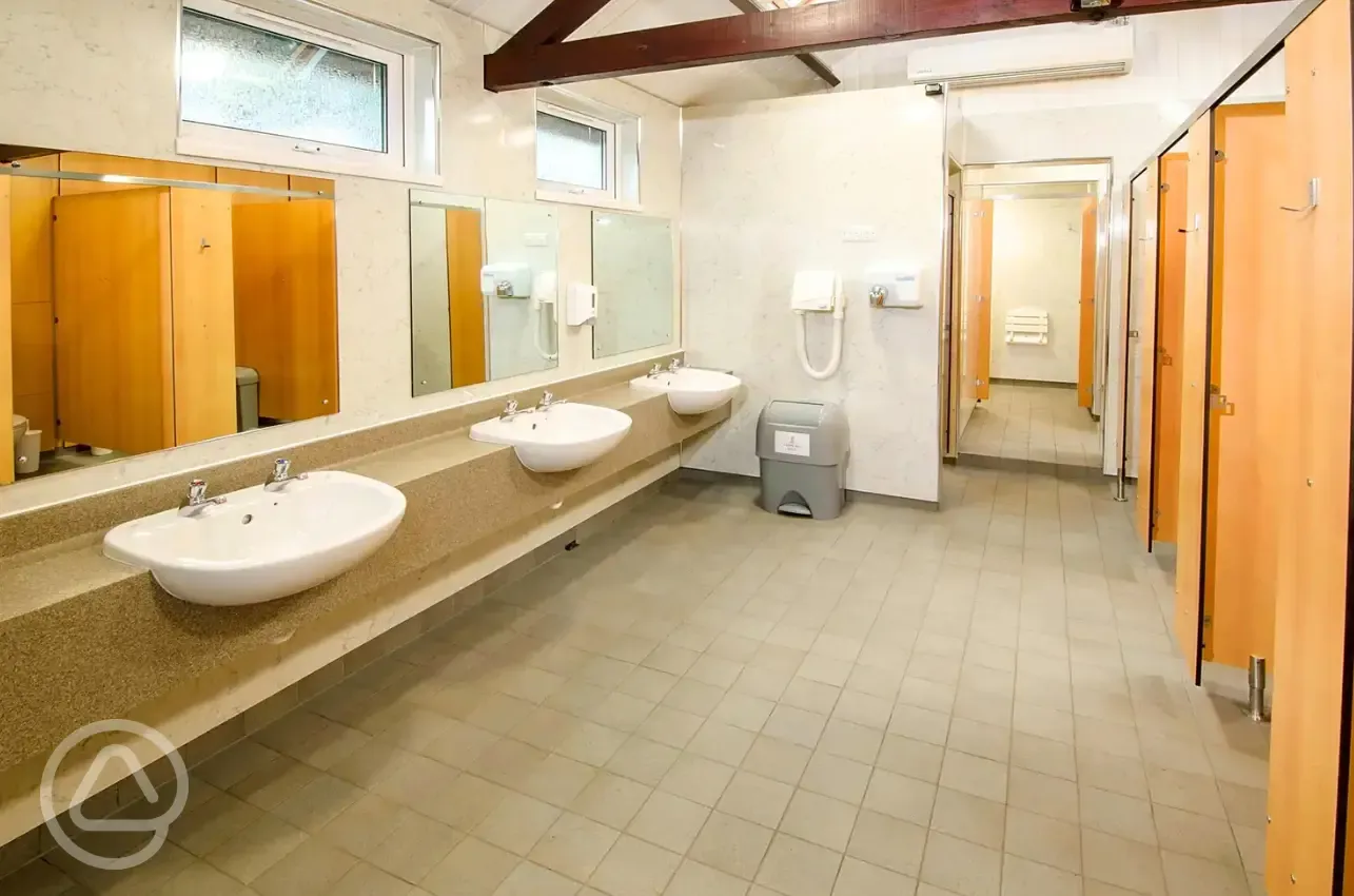 Facilities block interior