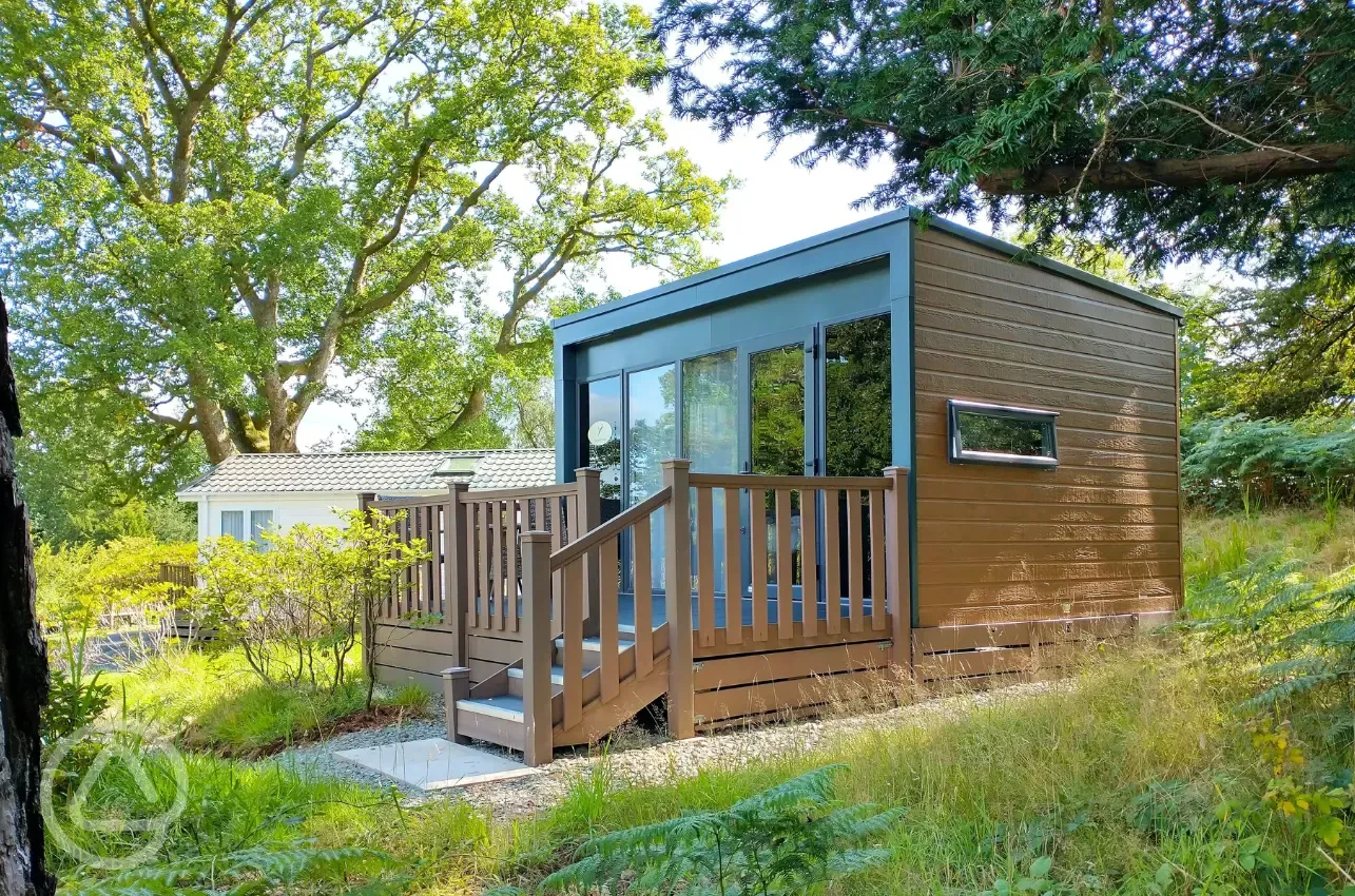 Hideaway glamping pod