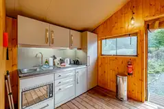 Luxury adult only safari tent kitchen Luxury adult only safari tent kitchen