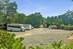 Hardstanding pitches with optional 16 amp electric 