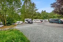 Hardstanding pitches with optional 16 amp electric at Skelwith Fold Caravan Park